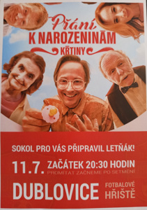 Letní kino Dublovice - 2026